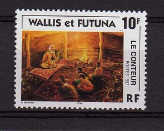 WALLIS ET FUTUNA - YT 502 Conteur