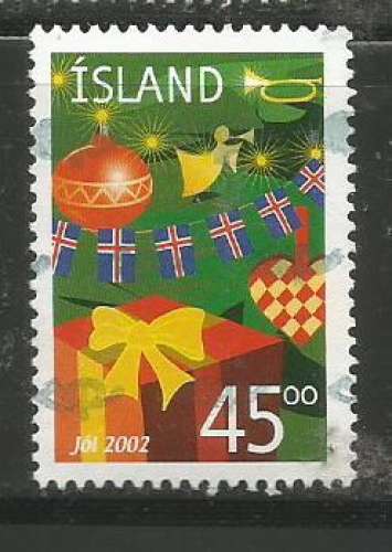 Islande 2002 - YT n° 952 - Iles - Décorations