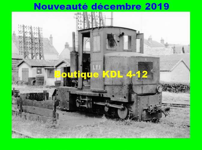 AL 614 - Locotracteur Decauville LT 1 au dépôt - PITHIVIERS - Loiret - TPT