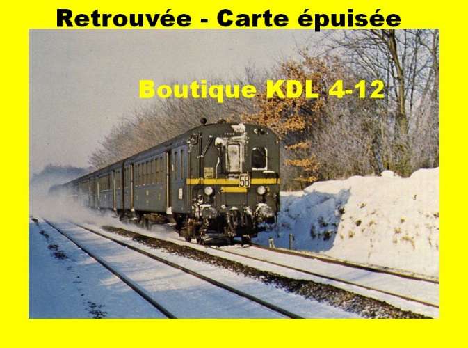 Biblio Rail 004 - Train - Rame Talbot vers GARANCIERES LA QUEUE - Yvelines - SNCF