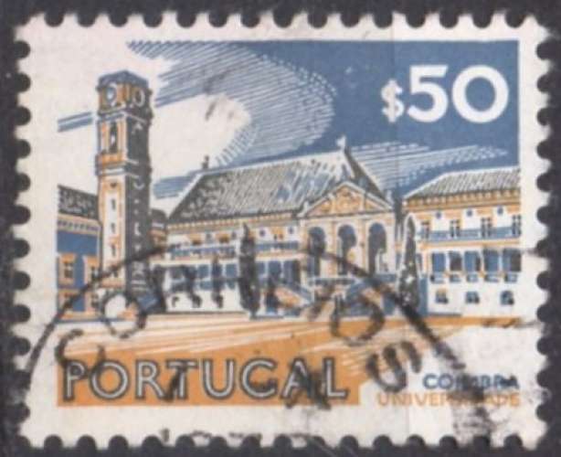 M235 - Y&T n° 1136 - oblitéré - Université de Coimbra - 1972 - Portugal