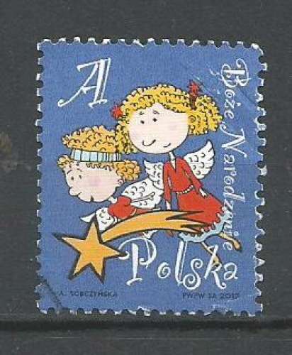 Pologne  2012- YT n° 4297 - Anges et étoile