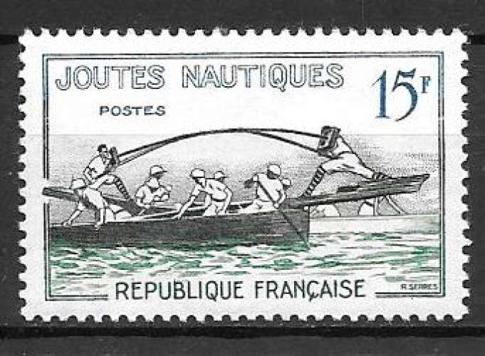 Année 1958 : Y. & T. N° 1162 **