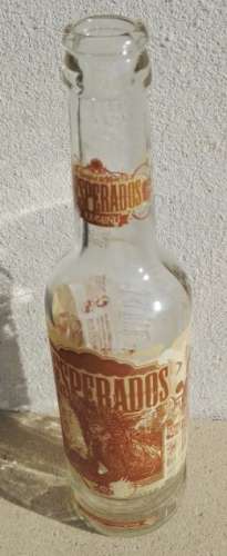 France Bouteille Vide Empty Beer Bottle Desperados Legend Limited Edition sérigraphiée