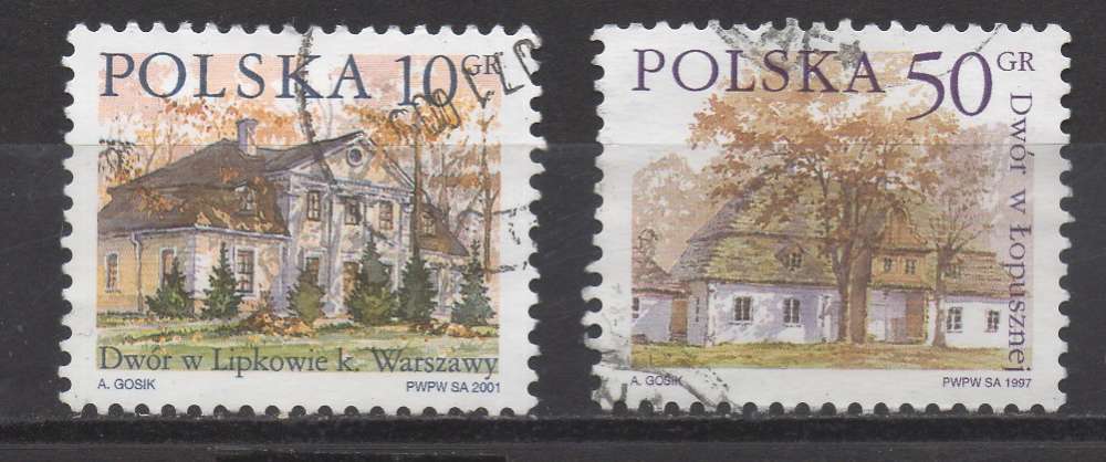 Pologne 2001 - Y & T : 3432 , 3660 - Paysages