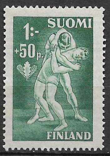 Finlande 1945 Y&T 282 neuf sans gomme - Sports - Lutte