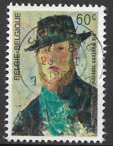 Belgique 1966 Y&T 1384 oblitéré - Rik Wouters