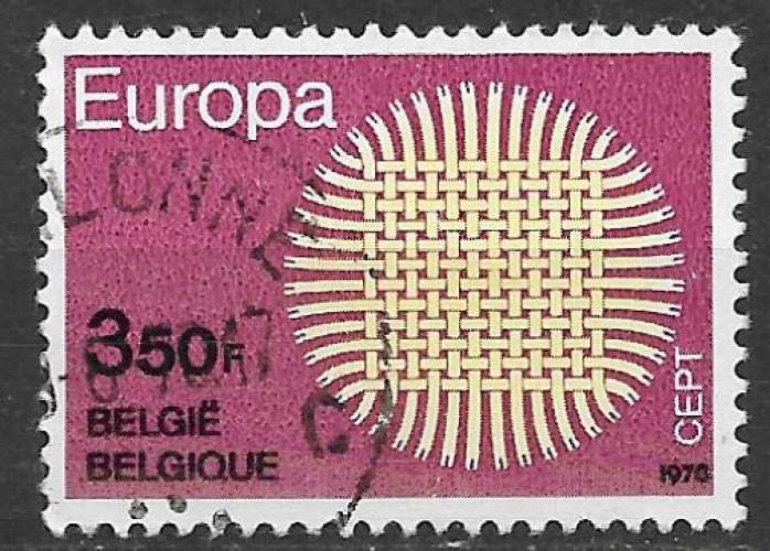 Belgique 1970 Y&T 1530 oblitéré - Europa