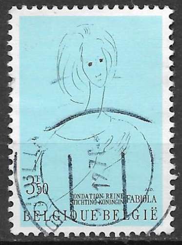 Belgique 1970 Y&T 1546 oblitéré - Fondation Reine Fabiola
