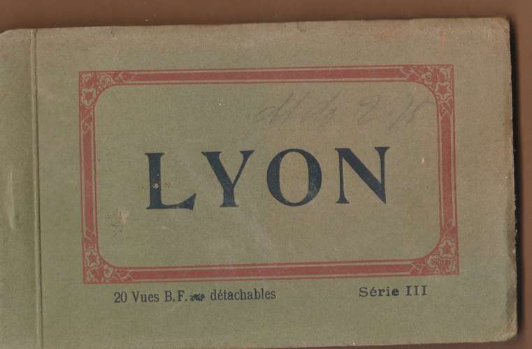 69 - Carnet de 20 cpa de Lyon