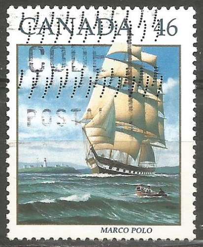 Canada - 1999 - Y&T n° 1642 - Obli. - Le voilier 