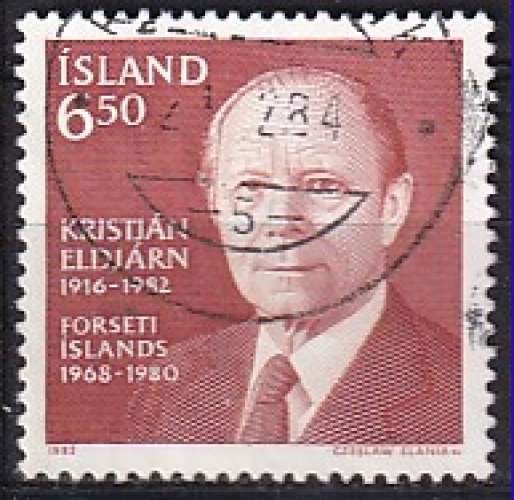 islande ... n° 563  obliteré ... 1983