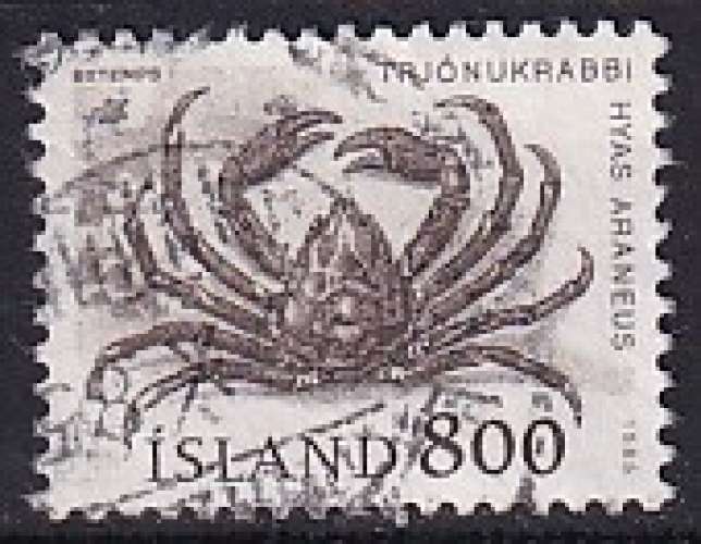 islande ... n° 590  obliteré ... 1985