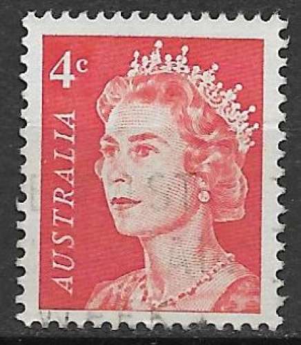 Australie 1966-70 Y&T 322 oblitéré - Elizabeth II