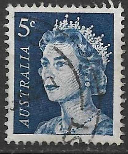 Australie 1966-70 Y&T 323A oblitéré - Elizabeth II