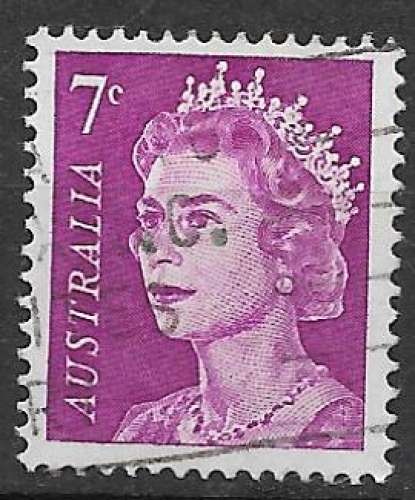 Australie 1971 Y&T 449 oblitéré - Elizabeth II
