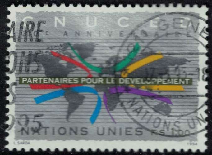 Nations Unies 1994 Oblitéré Used CNUCED Conférence sur le commerce et le développement SU