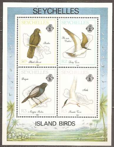  seychelles ... bloc n° 33  neuf** ... 1989