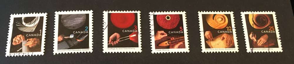 Canada 1999 YT 1650-1652, 1654, 1656-7