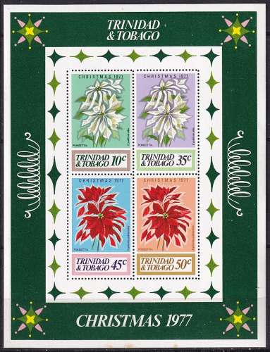 trinité et tobago ... bloc n° 21  neuf** ... 1977