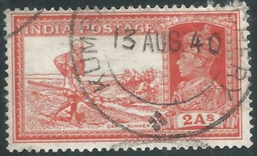 Inde Anglaise - Y&T 0147 (o) - Roi George VI -