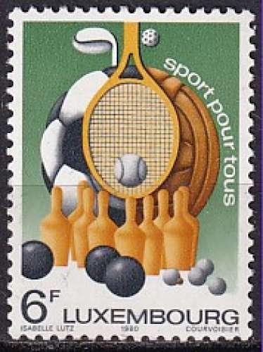 luxembourg ... n° 961  neuf** ... 1980