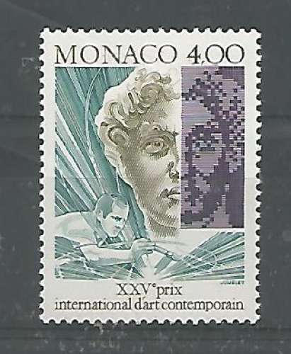 Monaco - 1991 - Art Contemporain - Tp n° 1776 - Neuf **