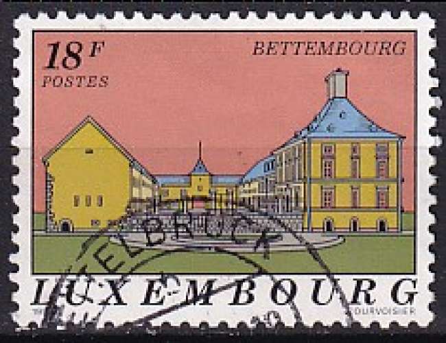 luxembourg ... n° 1241  obliteré ... 1992