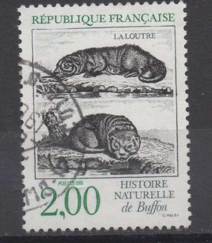 France 1989 -  Y & T : 2539 - La Loutre