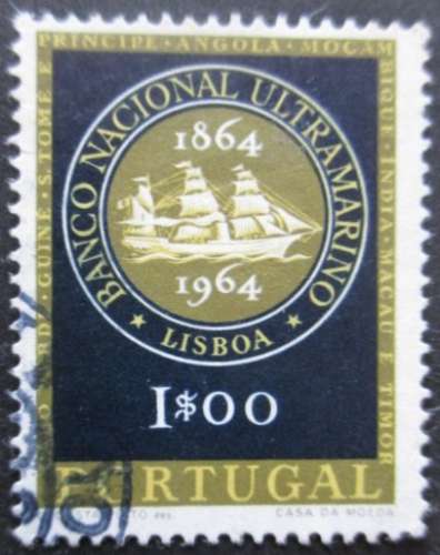 PORTUGAL N°938 Banque nationale oblitéré