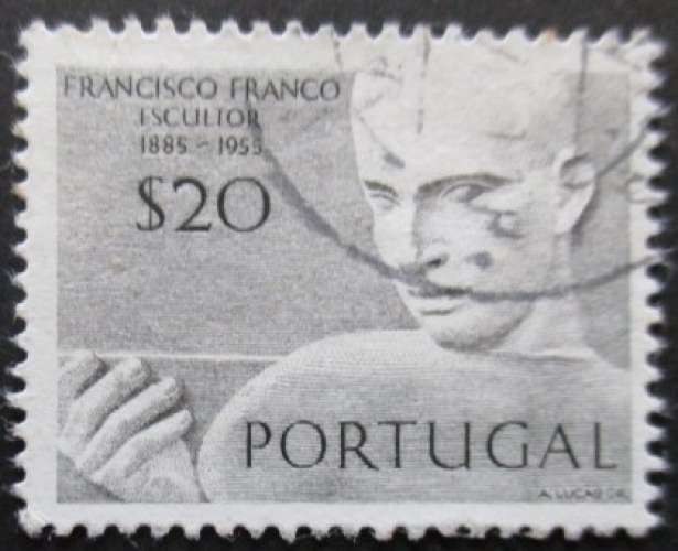 PORTUGAL N°1110 Francisco Franco oblitéré