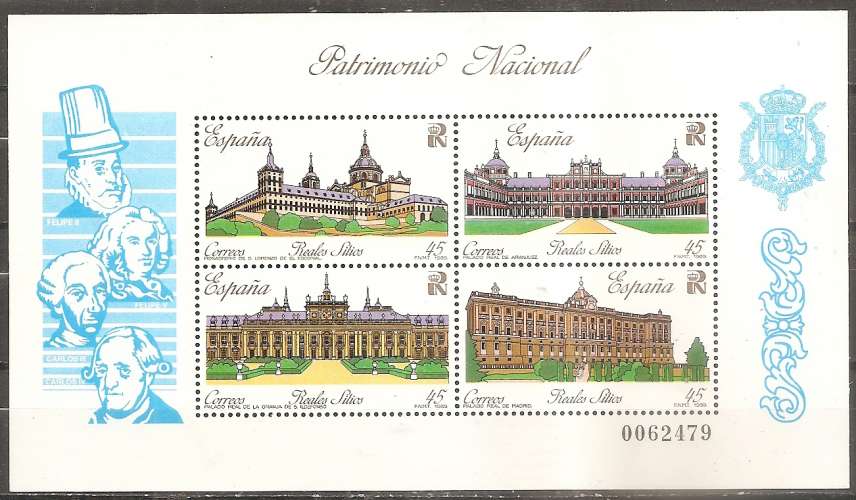  espagne ... bloc n° 41  neuf** ... 1989