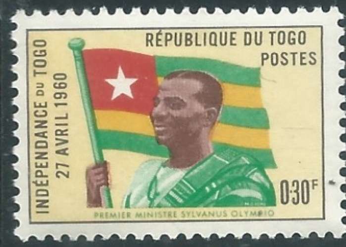 Togo - Y&T 0309 (**) 