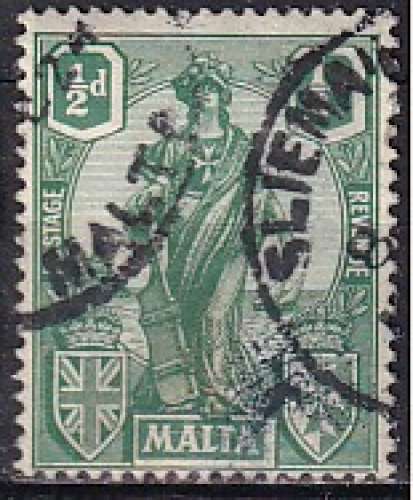 malte ... n° 85  obliteré ... 1922