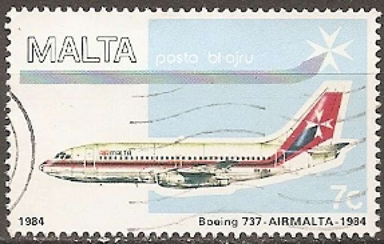 malte ... P.A.n° 15  obliteré ... 1984