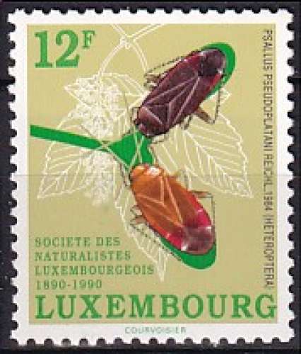  luxembourg ... n° 1197  neuf**,gomme mate ... 1990