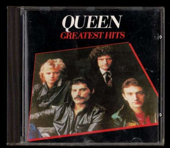 1986 CD  England CD compilation Reissue  Queen Greatest Hits EMI CDP 7 46033 2