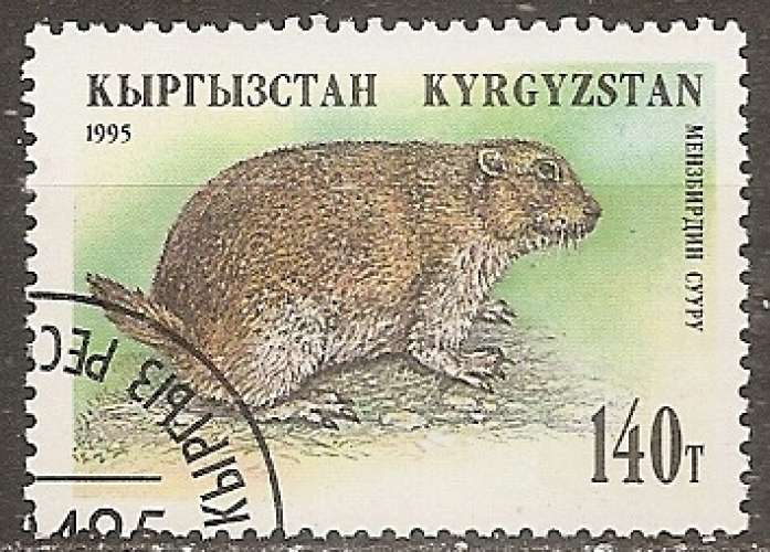 kirghizstan ... n° 47  obliteré ... 1995