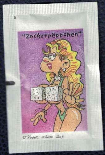 Luxembourg Sachet Sucre Sugar Zockerpëppchen Série Roger Leiner La Provençale 5