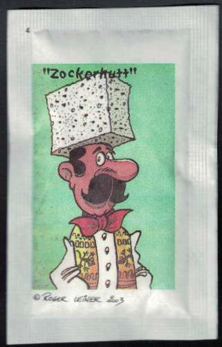 Luxembourg Sachet Sucre Sugar Zockerhutt Série Roger Leiner La Provençale 4