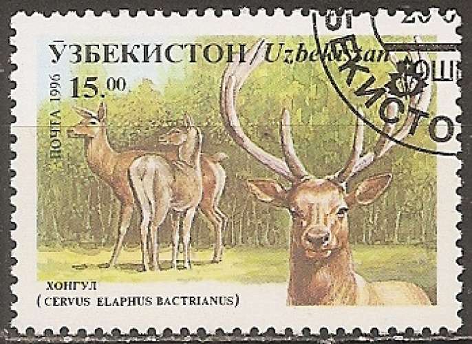ouzbekistan ... n° 67  obliteré ... 1996