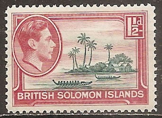 salomon (iles) ... n° 60  neuf* ... 1939
