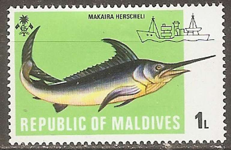 maldives ... n° 411  neuf* ... 1973