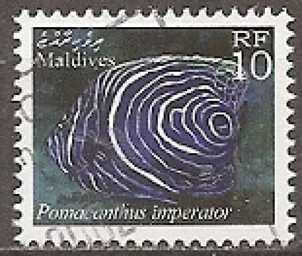 maldives ... n° 3164  obliteré ... 2001
