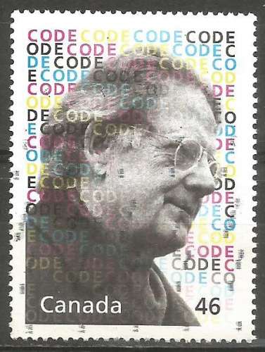 Canada - 2000 - Y&T n° 1758 - Obli. - Portrait de Northrop Frye, critique littéraire