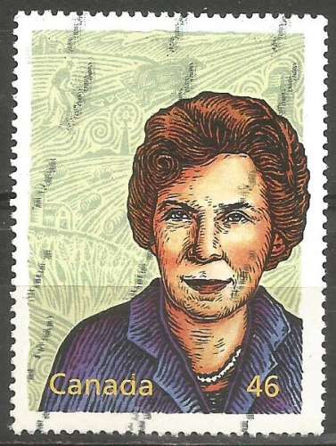 Canada - 2000 - Y&T n° 1760 - Obli. - Portrait de Hilda Marion Neatby - Université de Saskatchewan