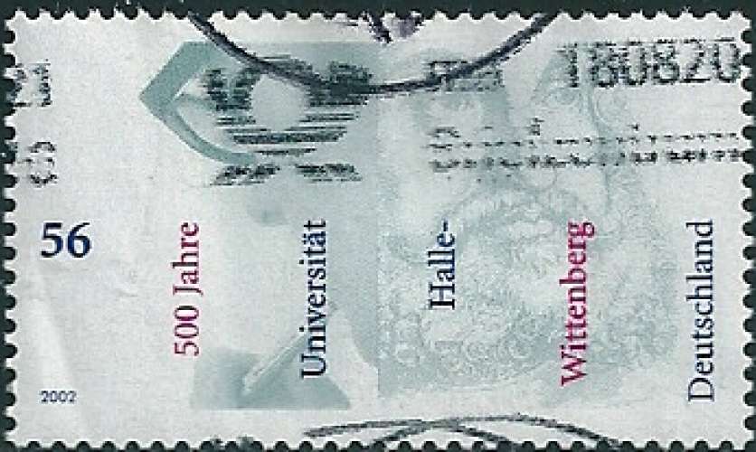 Allemagne - 2002 - Y&T 2082 (o) - cancelled - used