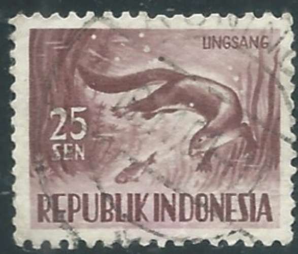 Indonésie - Y&T 0122 (o) - Loutre -