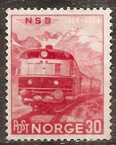 norvege ... n° 350  neuf sans gomme ... 1954