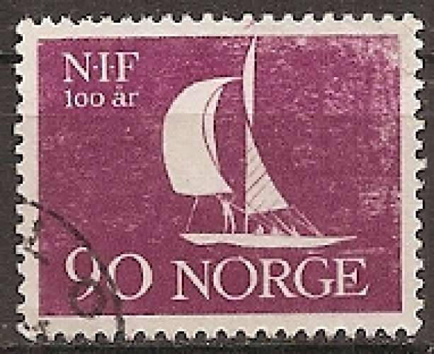 norvege ... n° 412  obliteré ... 1961